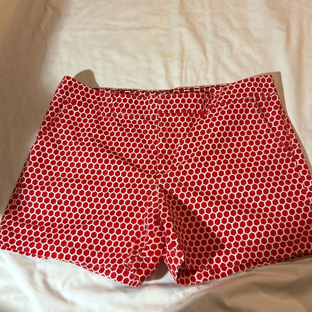 Tommy Hilfiger Women’s Red/White Shirts Size 12 -EUC